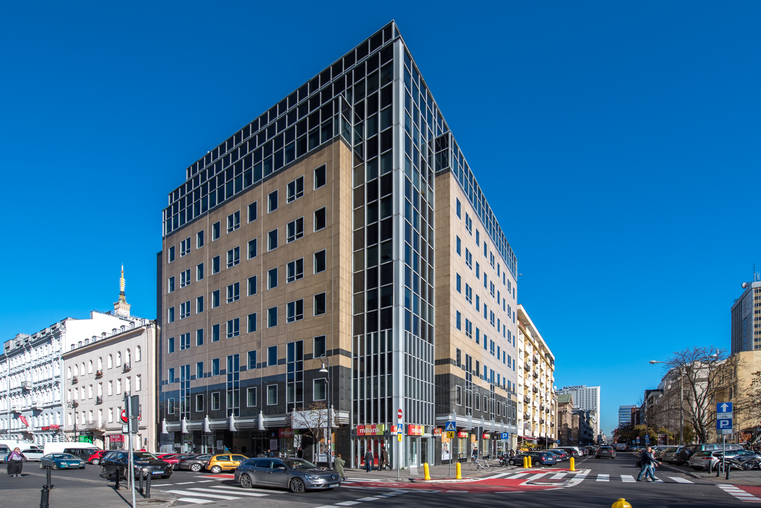 Zdjęcie architektury budynku Warsaw Corporate Center